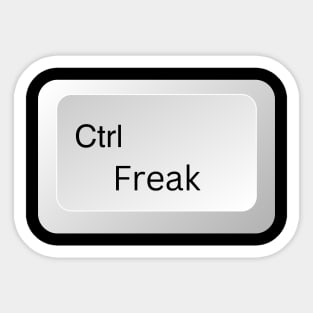 Control Freak Sticker